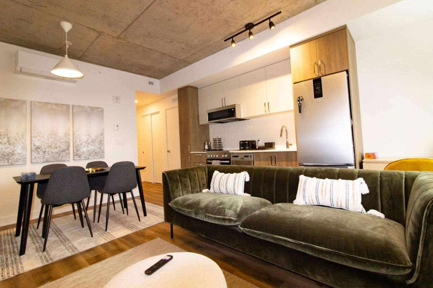 2Br+Gym For Vip Corporate & Students Downtown Mtl Lejlighed Montréal Eksteriør billede