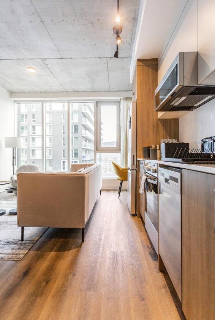 2Br+Gym For Vip Corporate & Students Downtown Mtl Lejlighed Montréal Eksteriør billede